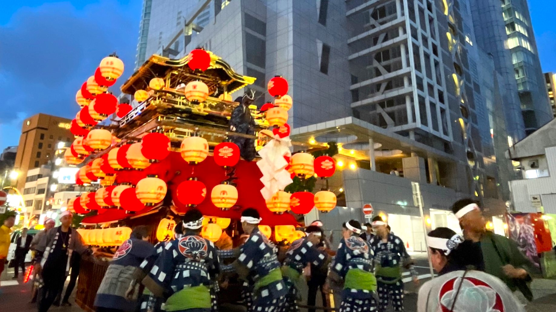 例大祭（若宮祭）の時の写真