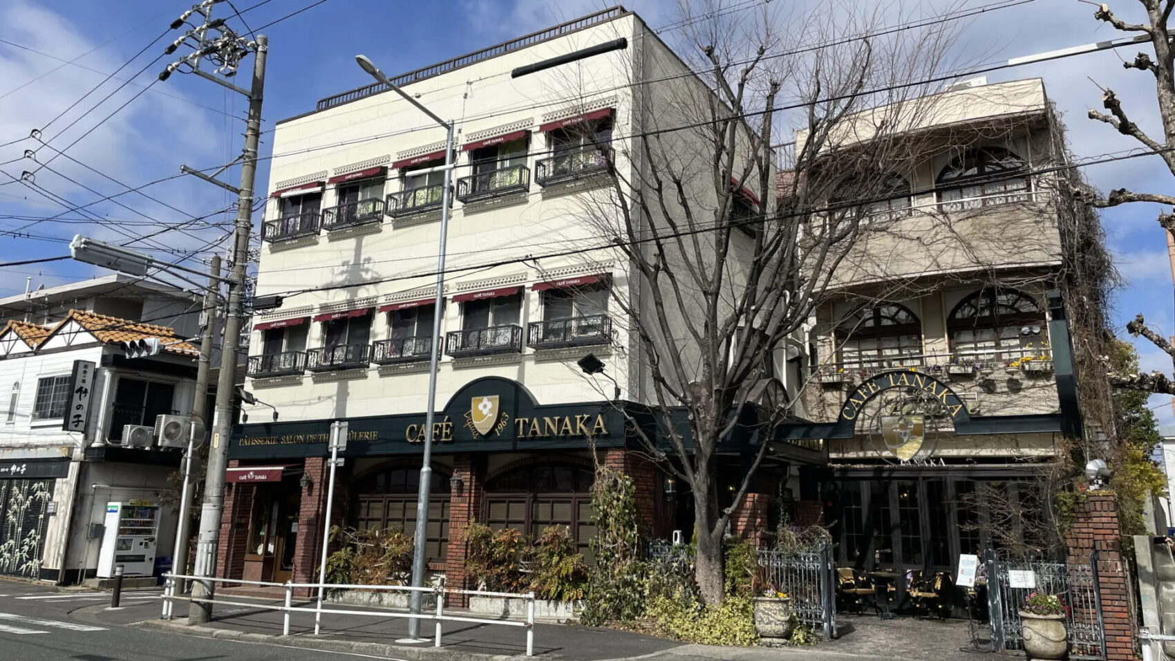 CAFE TANAKA 本店 外観